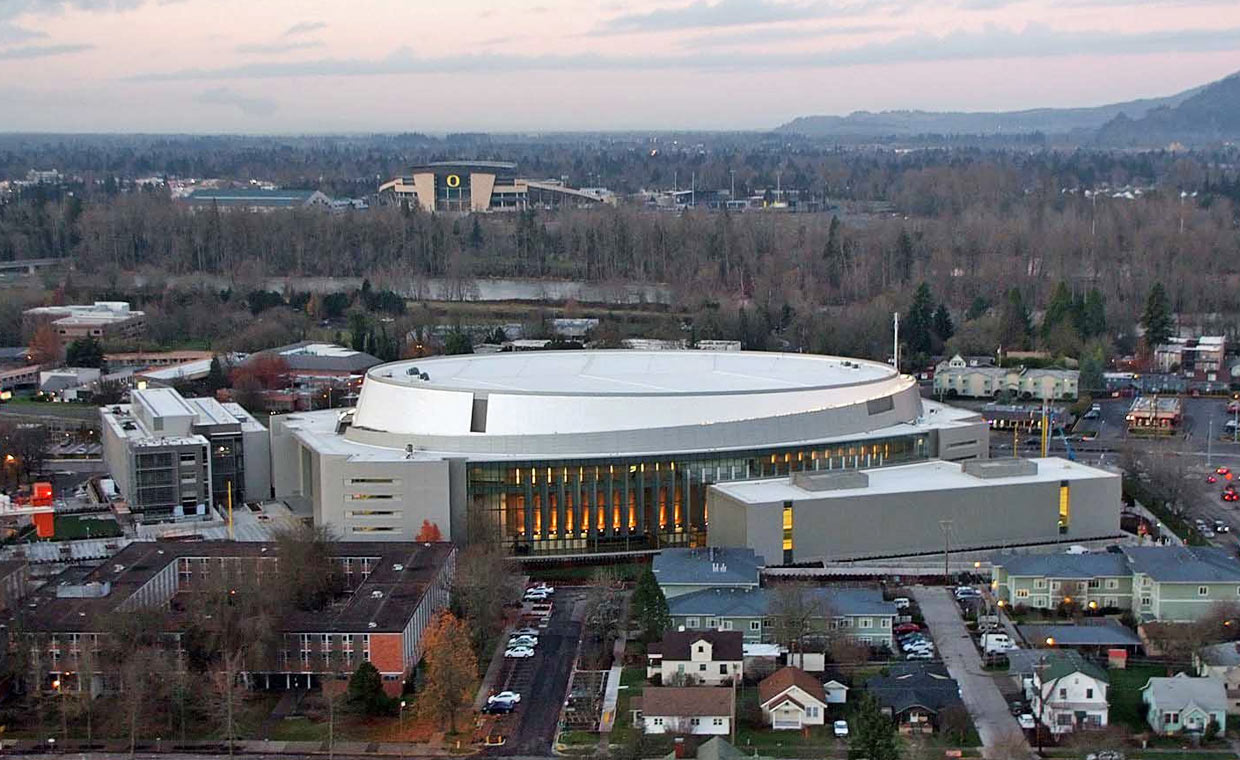 UNIVERSITY OF OREGON MATTHEW KNIGHT ARENA