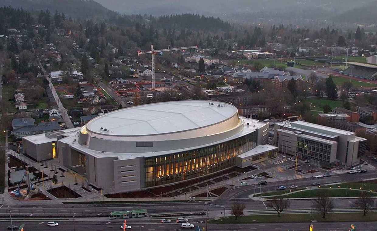 UNIVERSITY OF OREGON MATTHEW KNIGHT ARENA